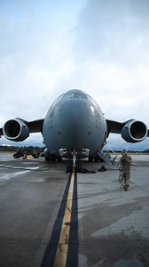 Staying Ready > Getting Ready ✈️💪 Airmen from the 437th Airlift Wing joined forces with port dogs from Pope Army Airfield to complete a HIMARS training mission. Loadmasters marshaled, secured, and offloaded HIMARS rocket launching systems to demonstrate rapid mobility at its finest. As a pivotal part of Air Mobility Command, we're not just participants in global defense – we're key enablers of the Joint Force's ultimate weapon: rapid and decisive movement. Air Mobility Command I U.S. Transporta
