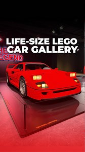 Life-size Lego Car Gallery 🏎️ #lego #ferarri #f40 #f1 #maserati #mc12 #porsche #car | Car Buddie Malaysia