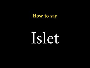 How to Pronounce Islet • silent ‘S’? /ˈaɪlət/