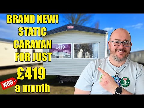 Is This BRAND NEW Static Caravan Worth £419 a Month? | Carnaby Breakaway Tour