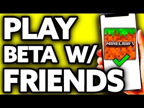 How To Play Minecraft Beta With Friends in Mobile (EASY!)