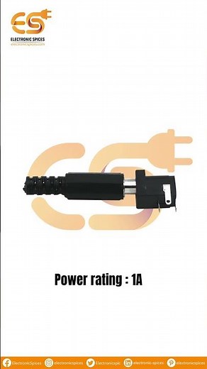 Male plug and Female jack 3 pin PCB Panel mount DC power connector For Beginners