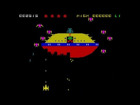 Pheenix (ZX Spectrum) - Arcade Action Gameplay
