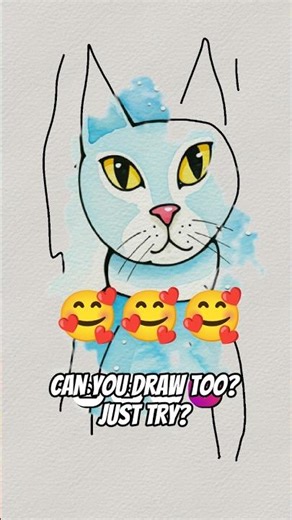 How to draw a cat easy step #animedrawing #howtodraw #catdrawing #drawingreferences