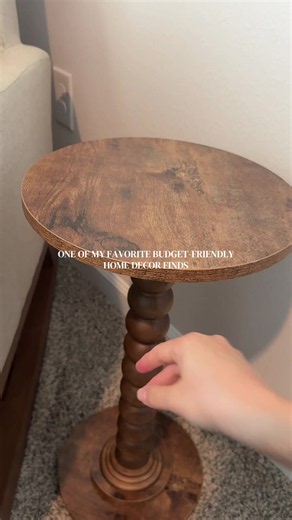 Adorable Round Side Table for Budget-Friendly Decor
