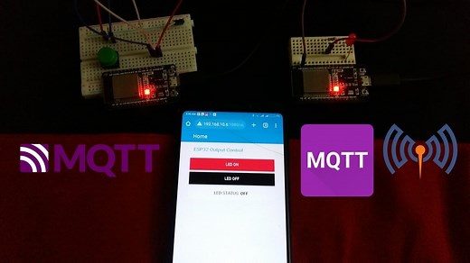 ESP32 MQTT Publish Subscribe with Arduino IDE - Control Outputs