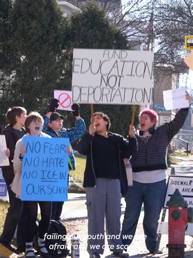 For the second time this school year, students at Wauwatosa East High School walked out of school, this time to protest actions by Immigrations and Customs Enforcement. Click on the link to read more. Video by Hannah Schroeder / Milwaukee Journal Sentinel #wauwatosaeast #highschool #education #protest #ice #politics