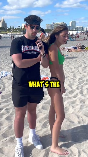 Interviewing people at the beach | Robert Carpenter