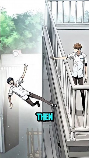 He Just Wanted To Punch His Bully Once Before Dying... 😭👊 #shorts #manhwa #manhwarecap