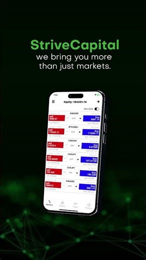 At Strive Capital, we deliver more than just markets #strivecapital #smarttrading