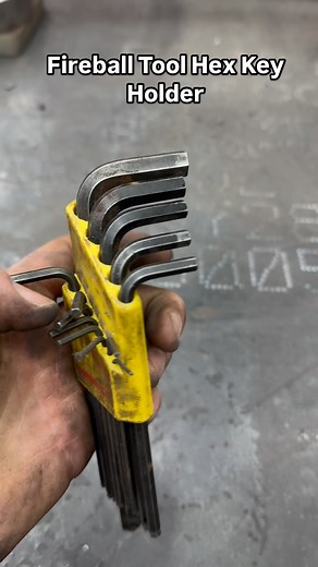 396K views · 5.6K reactions | Check out these awesome Hex key holders. They are so much better than the plastic holders. You can find them at Fireballtool.com #hexkeys #fireballtool #cooltools #machinist | Fireball Tool | Facebook