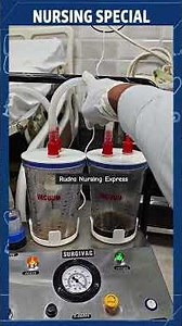 Suction Machine Use in Nursing | How to Operate Suction Machine | Nursing Skills