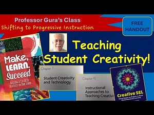 Teach Student Creativity! Essential k-12 Ideas + Resources...