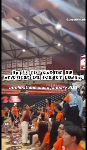 She said yes to being an OL, what’s stopping you? 👀 Applications are open on Handshake until this Friday, Janurary 30th. A resume and cover letter are required to apply. Use job ID #10553126 for students with federal work study, and job ID #10553099 for everyone else!
