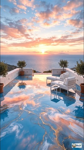 The Most Beautiful Rooftop I've Ever Seen 🌅☁️✨