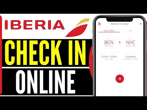 Como HACER el CHECK IN En IBERIA ONLINE - Paso a Paso! (Muy fácil)