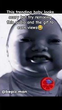 Trending laughing baby Chinese man face swap gif #memes #funny #baby #cute #love