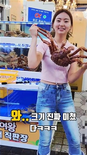 속초 대게 무조건 여기지! 중앙시장 필수 코스 대게여왕 #속초대게 #속초중앙시장맛집 #속초대게맛집 #대게여왕 #shorts