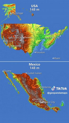 USA vs Mexico Geography Battle: A Map Comparison
