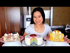 Bored ka ba? Gumawa Tayo Ng Crepe Cakes Para Mas Masaya Ang Araw.