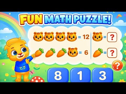 Guess the Number! 🔢🐯 Fun Math Challenge for Kids cartoon 😺🐄 #comdey #childrensshow #cartoon #song