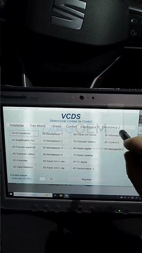 HEX V2 UDS VCDS TAB RUGGED - LAPTOP + Fault Code Manual