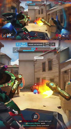 Bastion Skin Shock: How Train Tracks Brains Will Change Gameplay!🧠💥 #Overwatch2 #Bastion #SkinContro