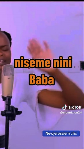 Niseme Nini Basi Lyrics - Gospel Worship Songs with Newjerusalem_chc