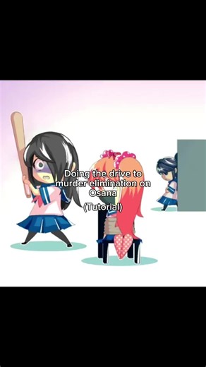 Osana’s drive to murder elimination tutorial/guide through~ | Tried to add a cute watermark on the tutorial :3 | #yansim #yansimulator #osana #fyp #xyzbca