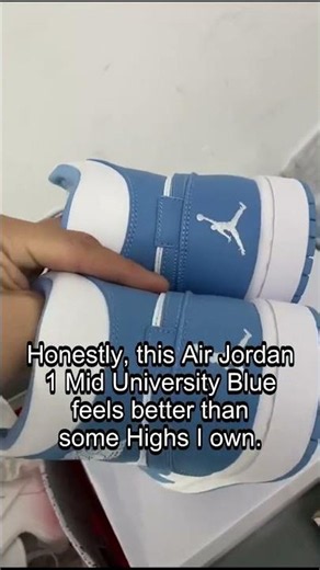 Honest Review: Air Jordan 1 Mid University Blue — SHOCKED Me!