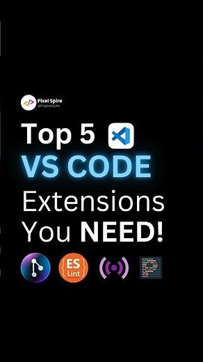 Top Developers Reveal Their Secret 5 Must Have VS Code Extensions