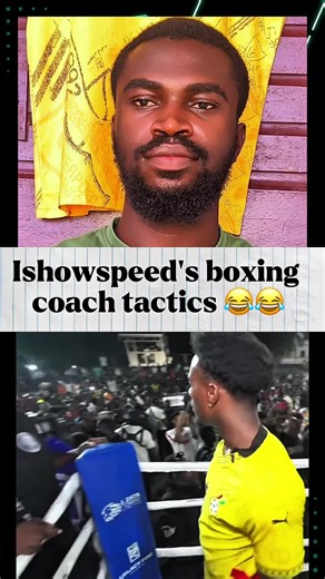Ishowspeed’s boxing 🥊 coach in Ghana is the worst coach I have seen😂😂… The coach had no tactics for Speed😂😂😂 #ishowspeedinghana #boxingcoach #fyp #ishowspeedboxing