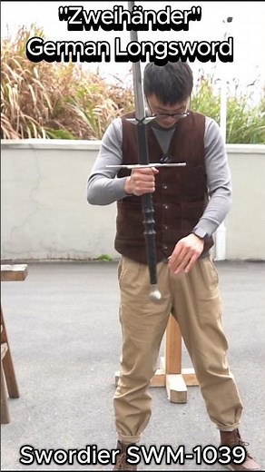 Is Swordier’s "Zweihänder" German Longsword the Ultimate Battle-Ready Weapon? | Part 3 #shorts