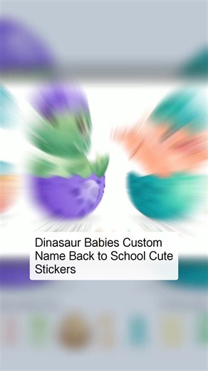 The cutest customizable Name Labels for school.