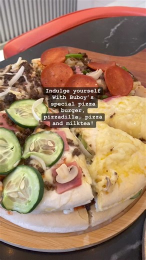 Visit the nearest Buboy’s Branch now! We are also still open for for franchise! Talk to us now! #pizza #pizzadilla #pizzaburger #milktea | Buboy's House Of The Original Pizza Burger & Pizzadilla Franchise