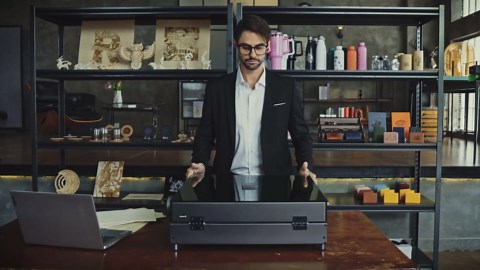 DAJA A8 20W Diode Desktop Laser Engraver Machine with Air Assist Smart 16MP Cameras, 600mm/s Speed Beginner-friendly Class 1 Safety Laser Engraver for Wood and Metal, Acrylic,