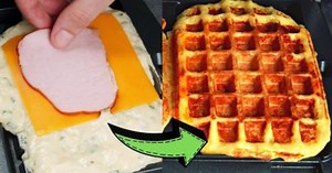 How To Make Loaded Potato Waffles