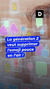 386K views · 2.1K reactions | La génération Z veut supprimer l'emoji pouce en l’air ! | Demotivateur | Facebook