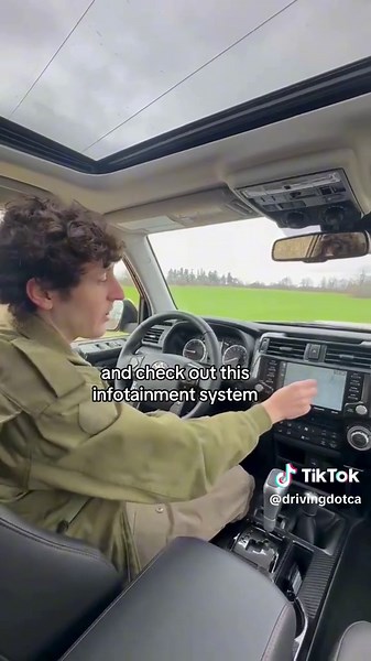 Retro Tech in the 2024 Toyota 4Runner #trucks #foryou #automotive #carlover #shorts #reels #tiktok #cartalk #autohead #gearhead #drive #driving #Toyota #4Runner #offroad #4x4@Toyota