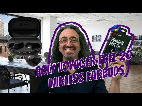 Poly Voyager Free 20 (Unboxing and Review)