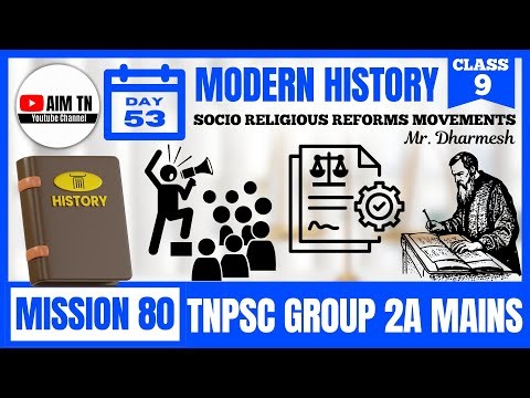 Modern History | Class - 9 | SOCIO RELIGIOUS REFORMS MOVEMENTS | Mr. Dharmesh | Mission 80
