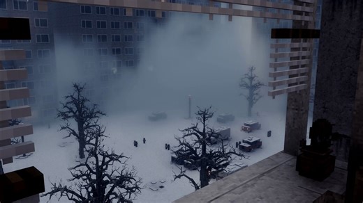 cold winter - minecraft