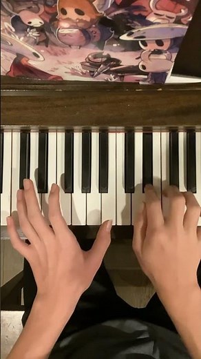 Playing Mantis Lords theme from Hollow Knight by Christopher Larkin #piano #hollowknight #music