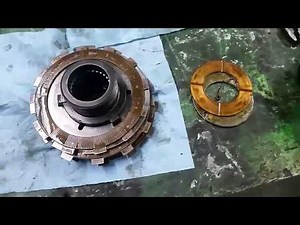 Oliver 1750-2150 Pto clutch disassembly and clutch pack rebuild