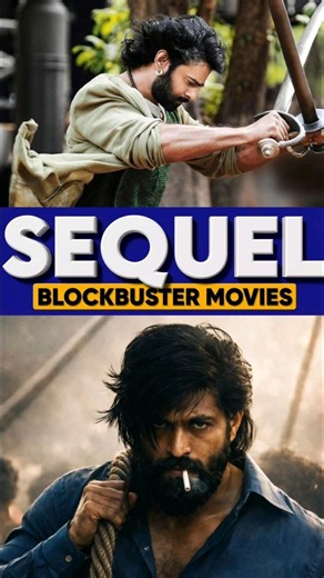 Top Movie Sequels That Shocked India! 🤯🔥 #Pushpa2 #Bahubali2 #Dhurandhar2 #Bahubali2