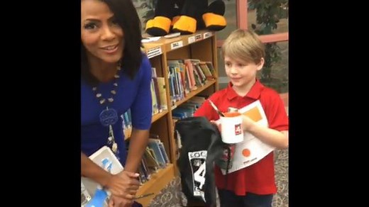 8.8K views · 40 reactions | Rhonda Walker's Brag Book surprise takes her to Hickory Woods Elementary in Novi to surprise an honor student and one of the nation's highest ranked youth in the Ninja Warrior League with her Brag Book Award! Nominate a young leader at ClickOnDetroit.com/bragbook | WDIV Local 4 / ClickOnDetroit | Facebook