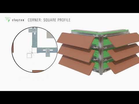 Clayton | Corner Profile Options | Fairview