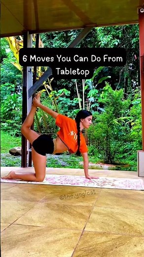 6 Moves From Tabletop | Full Body Mobility | Beginner Yoga for a Healthy Spine
