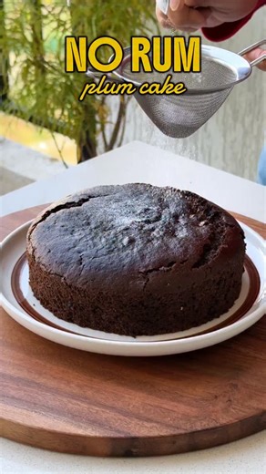 The Terrace Kitchen on Instagram: "Soft, Moist & Fudgy Plum Cake Recipe🎄👇🏻 Celebrate Christmas with this rich, moist plum cake made without eggs or alcohol! 🎄🍰 Perfectly festive and full of fruity goodness for everyone to enjoy. 🎅✨ INGREDIENTS Sugar Syrup: - 1/4 Cup Sugar - 1/4 Cup Hot Water Soaking Fruits: - 3 Tbsp Dried Cranberry - 2 Tbsp Black Raisins/Munakka - 2 Tbsp Golden Raisins/Kishmish - 2 Tbsp Tutti Fruitti - 3/4 Cup Orange Juice Cake Batter: - 1 Cup Whole Wheat Flour/Gehun ka At