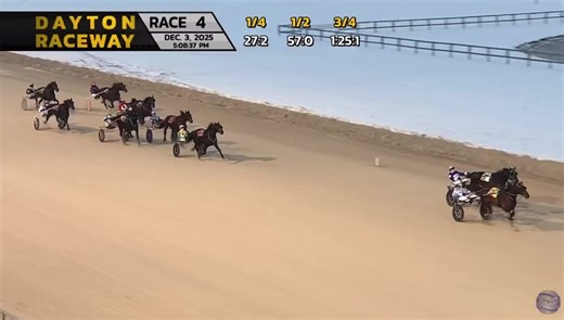 🥈 DREBIN takes 2nd today at Dayton Raceway in 1:54.2 with Dave Miller for trainer Jason Merriman. Congrats to his owners and Team Ohio 💙 #ownalittleloveitalot | The Stable